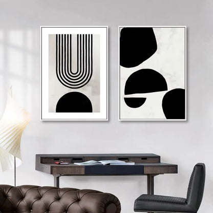 Quadro nordico astratto
