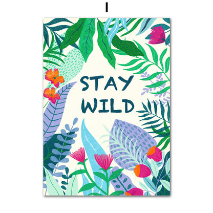 Quadro giungla tropicale