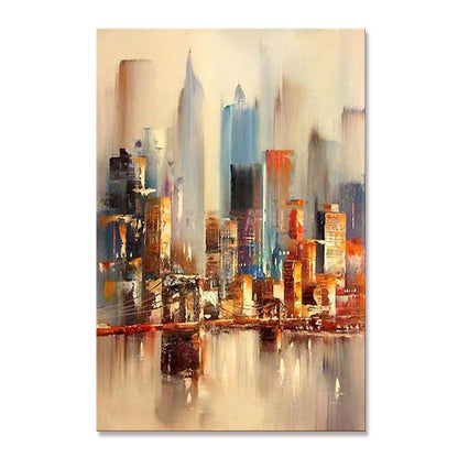 Quadro Città Astratta