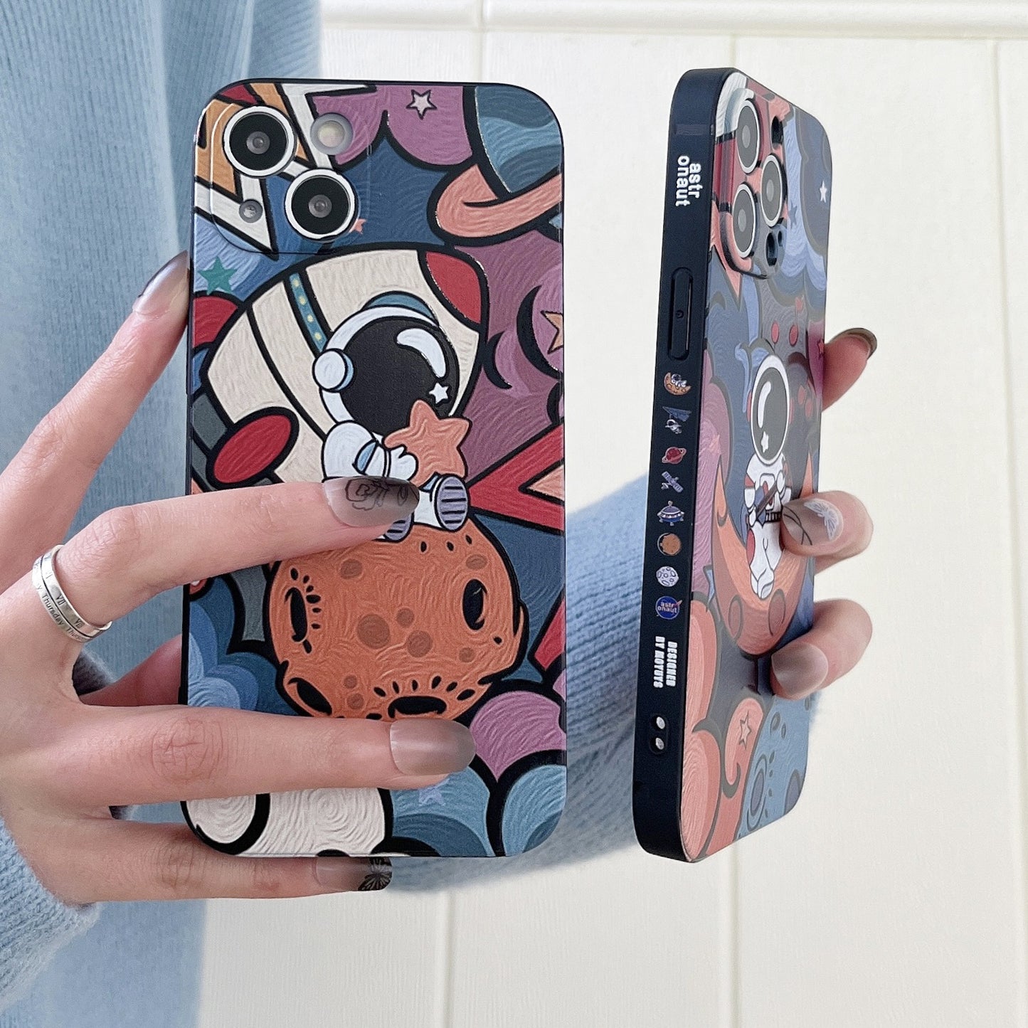 Custodia telefono astronauta