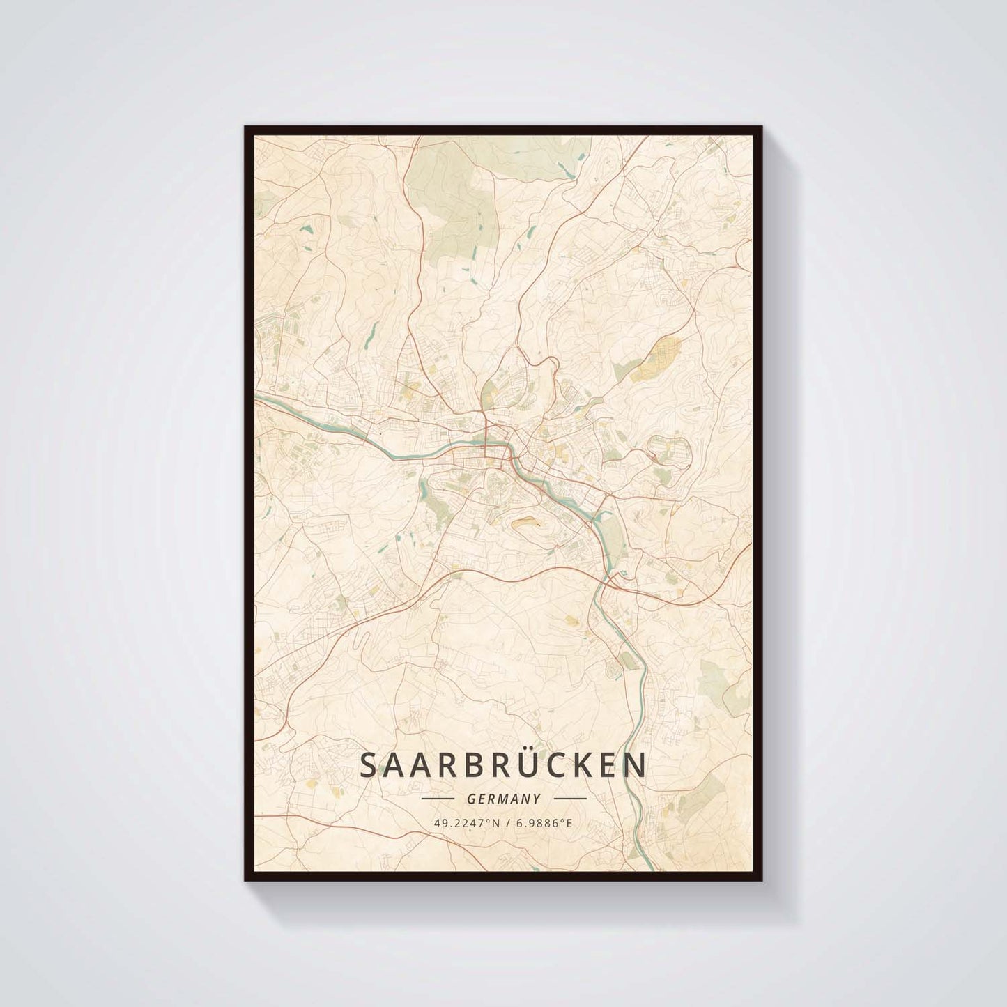 Poster paesaggio vintage