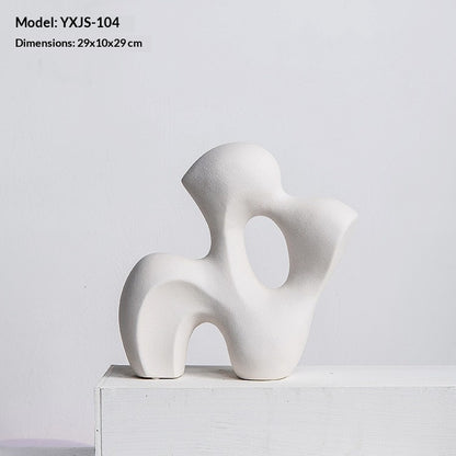 Scultura ceramica astratta