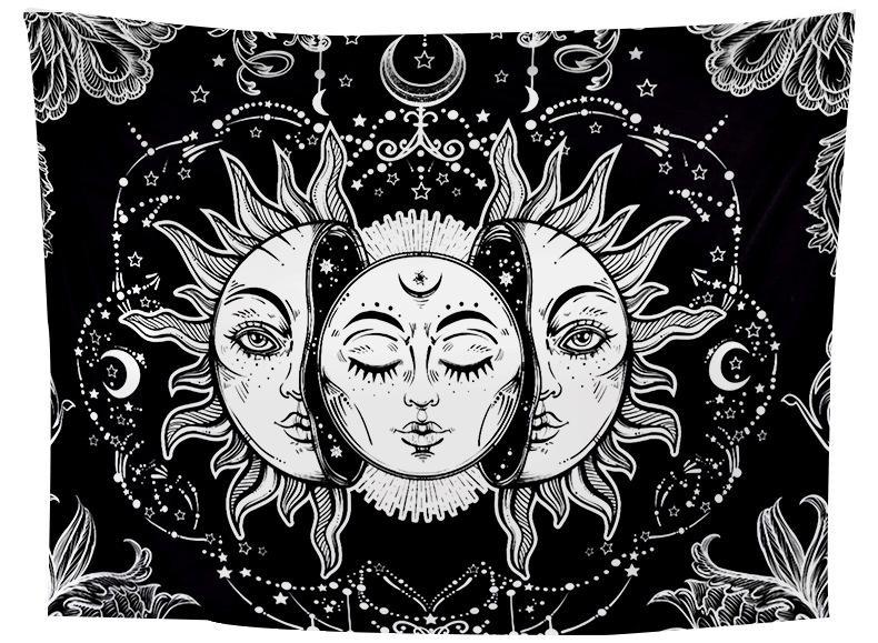 Arazzo Luna e Sole