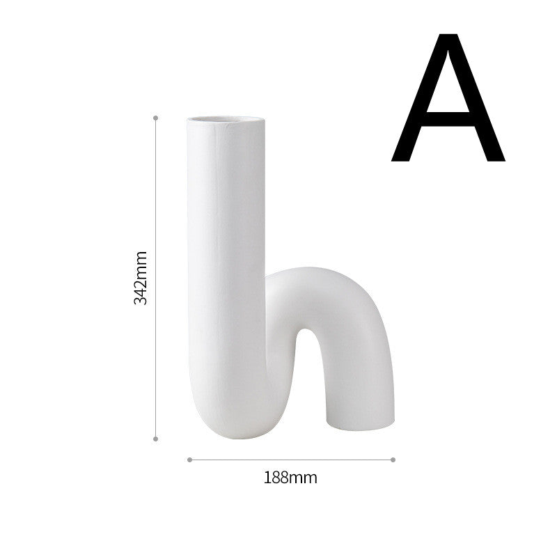 Ornamento resina minimalista