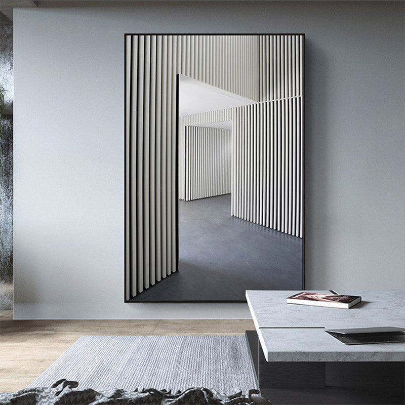 Quadro architettura lusso moderno