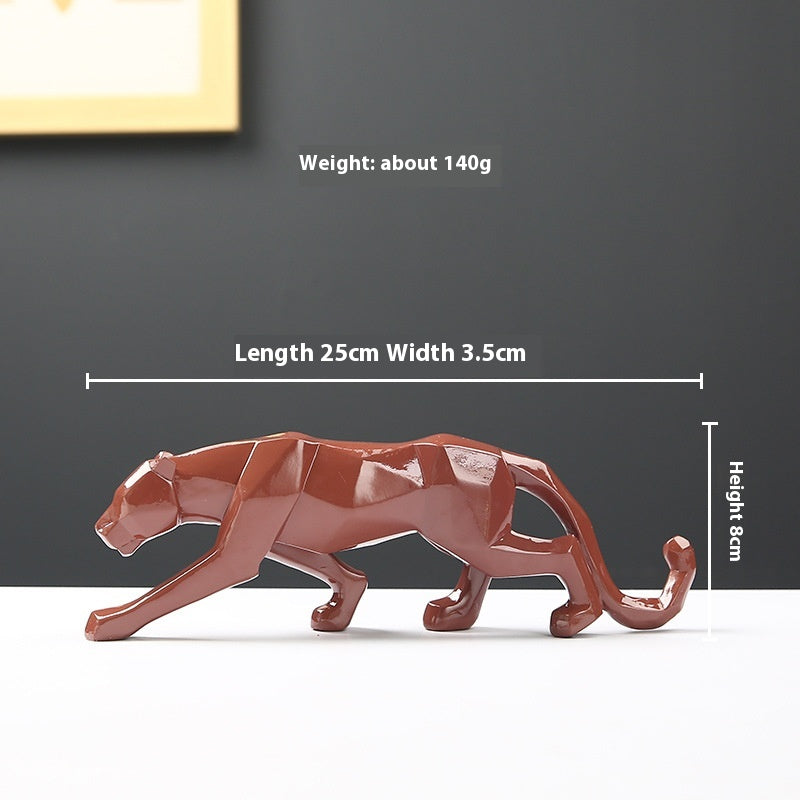 Statuetta leopardo