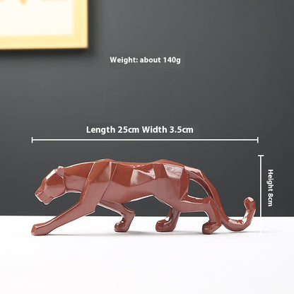Statuetta leopardo