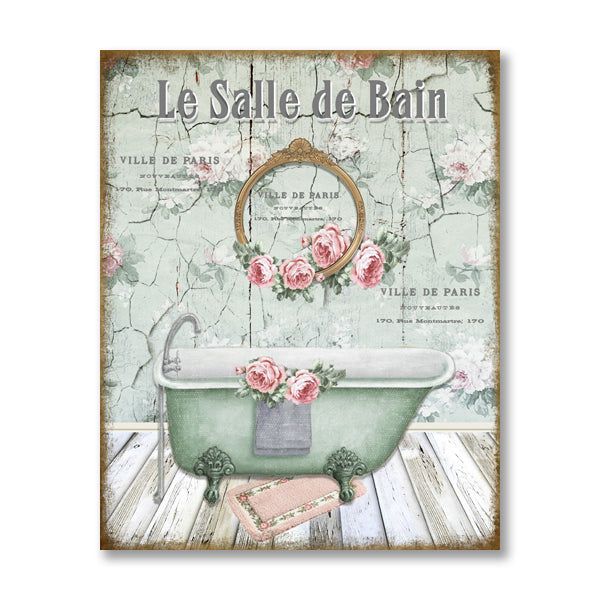 Poster bagno stile Nordic