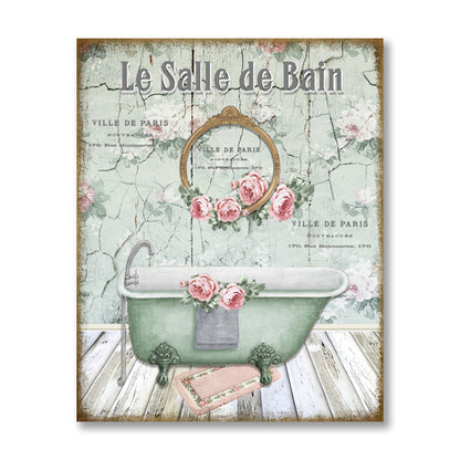 Poster bagno stile Nordic
