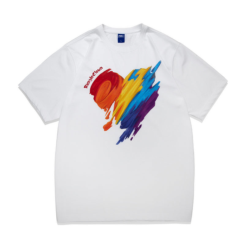 T-shirt Pagliaccio Arcobaleno Graffiti
