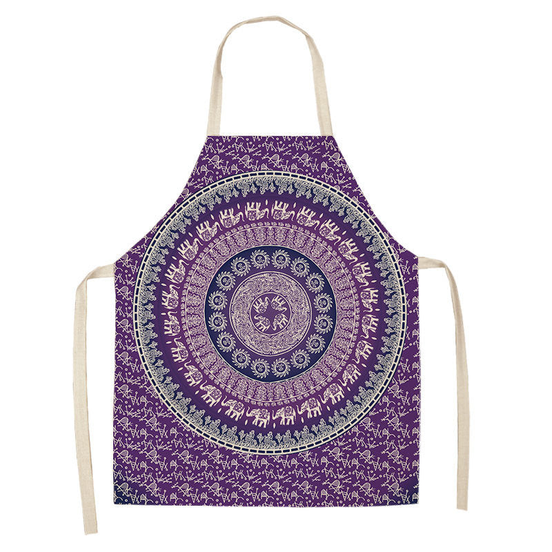 Grembiule in cotone mandala
