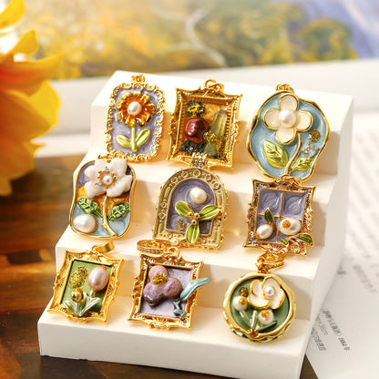 Collana Perla Barocca