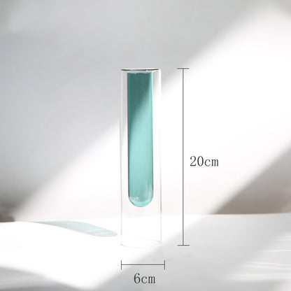 Vaso vetro nordico doppio strato