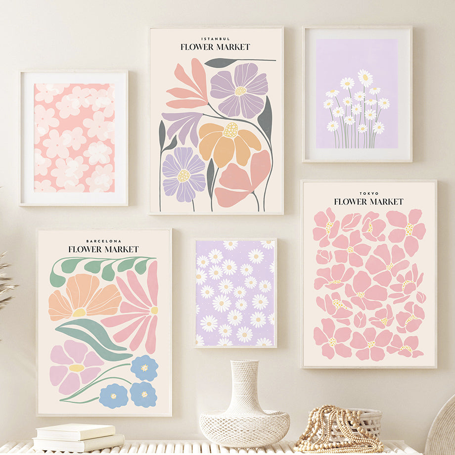 Quadro forme floreali