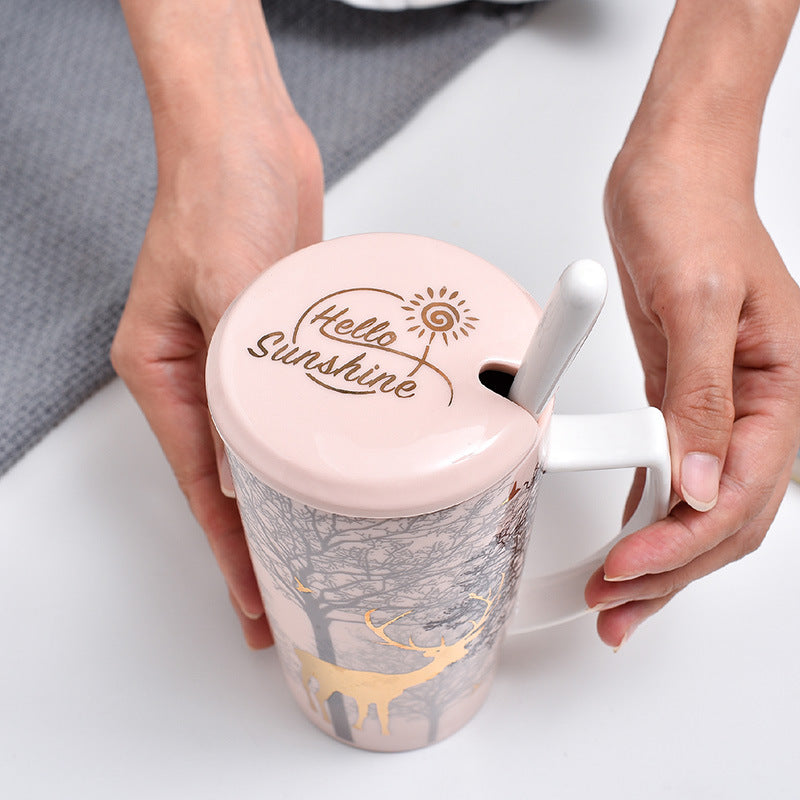 Tazza ceramica cuore