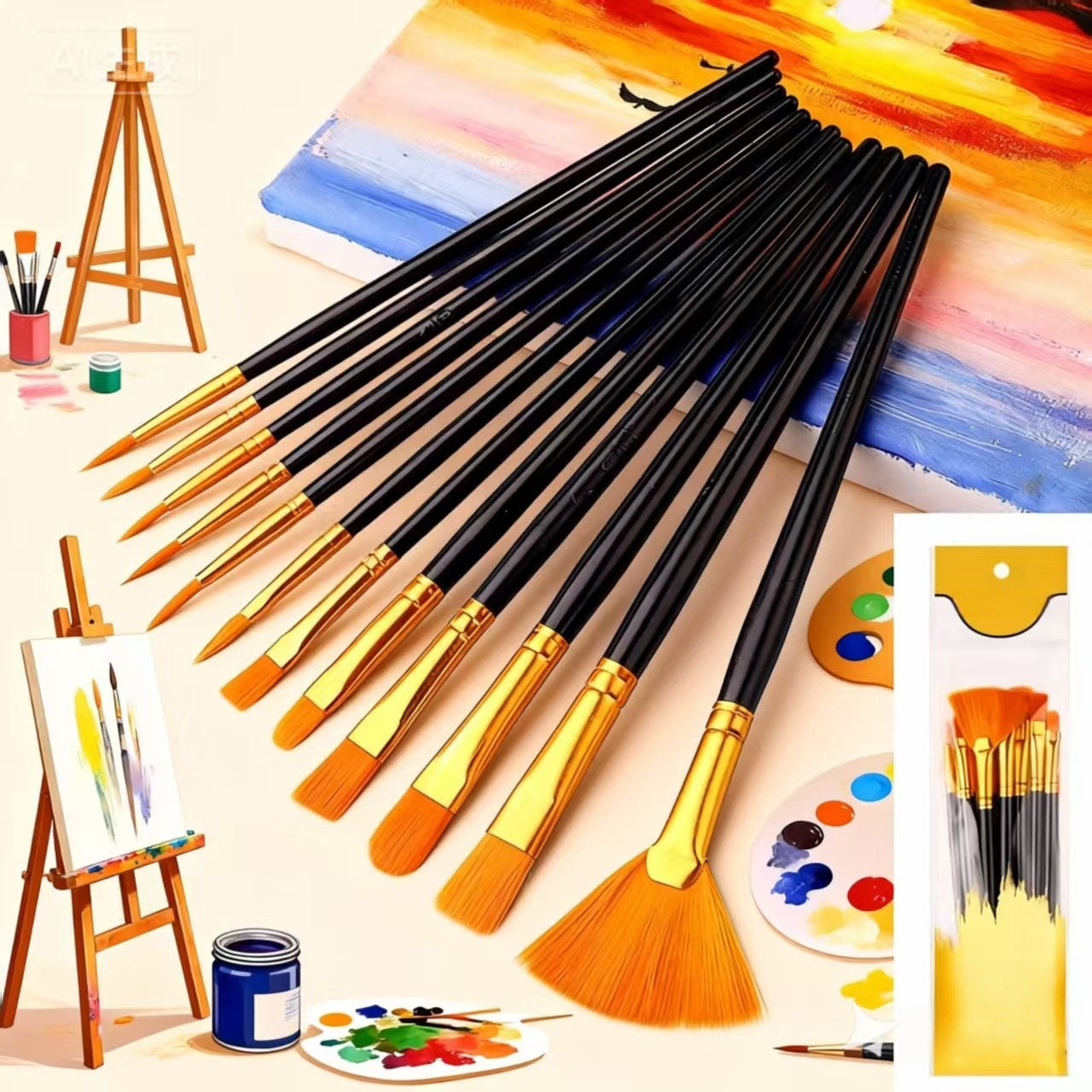 Set pennelli