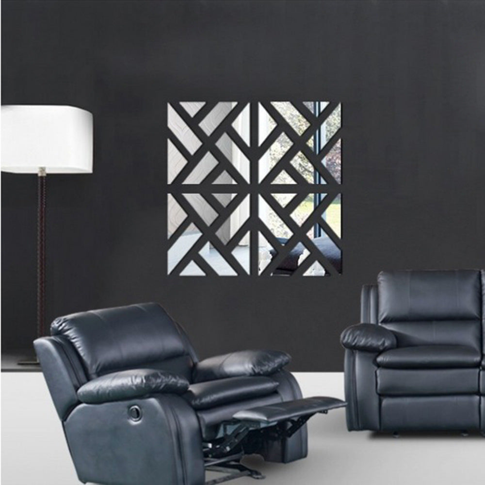 Adesivo specchio geometrico