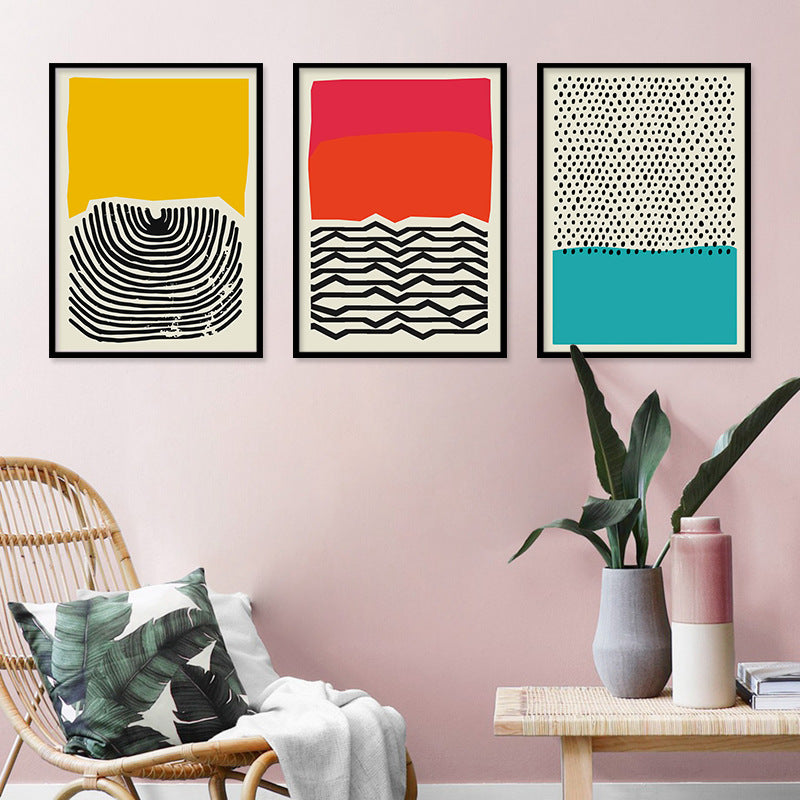 Quadro canvas astratto geometrico