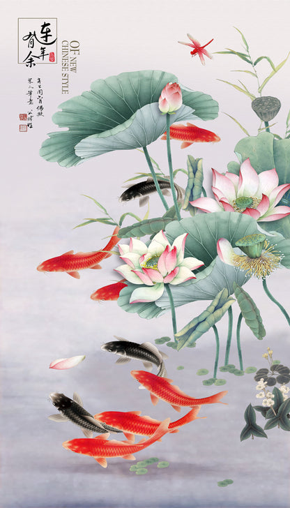 Quadro Fiori Asiatici