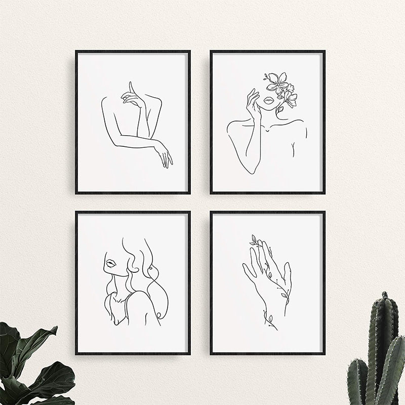 Quattro Poster Minimalisti