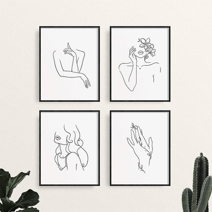Quattro Poster Minimalisti