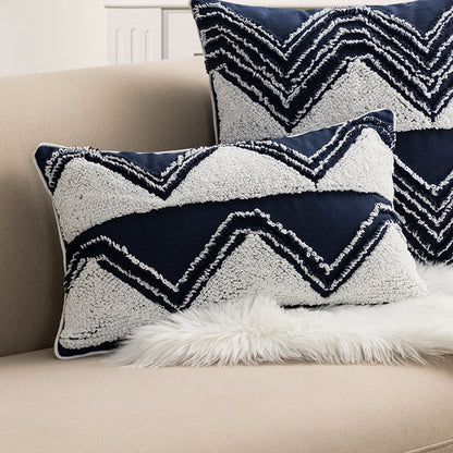 Copricuscino imbottito stile boho