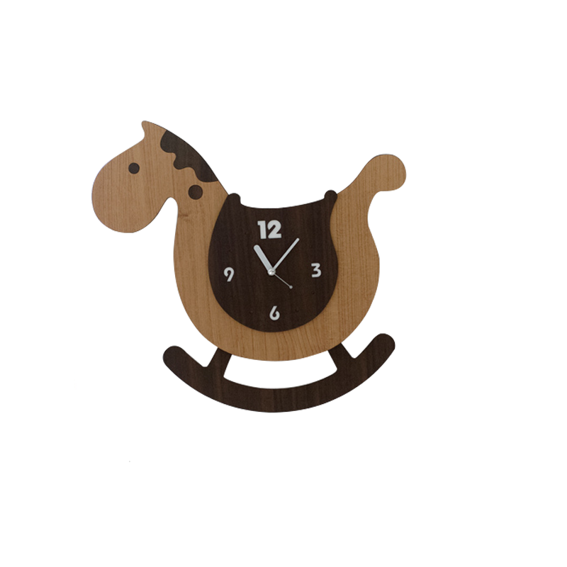 Orologio da parete Neon verde pop