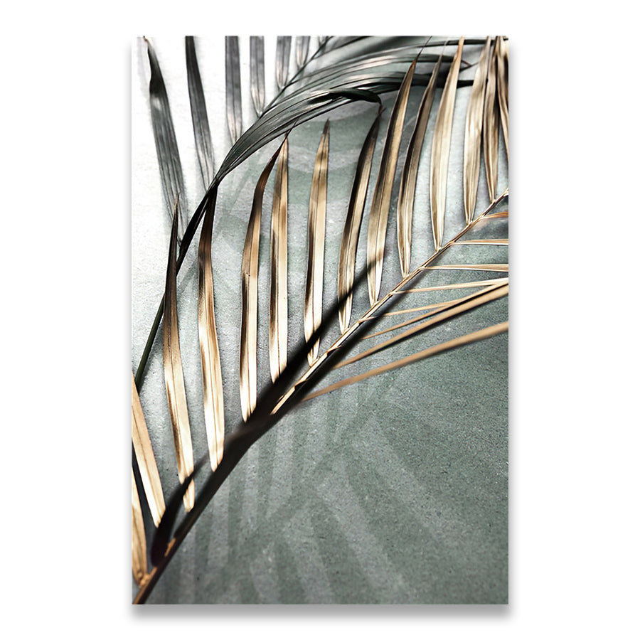 Quadro palma dorata