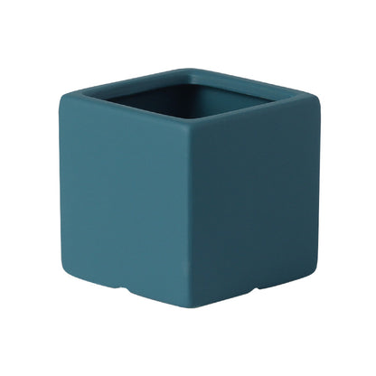 Vaso in cemento quadrato