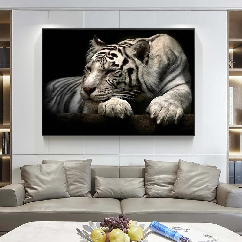 Quadro Testa di Tigre