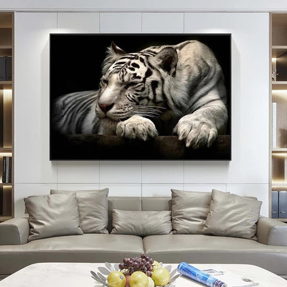 Quadro Testa di Tigre