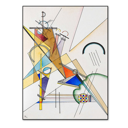 Quadro astratto graffiti