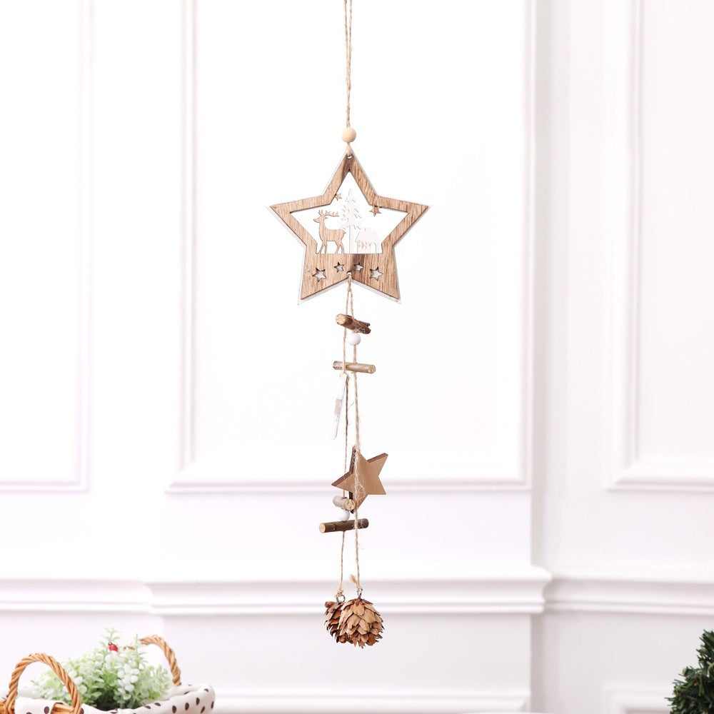 Ciondolo legno natale