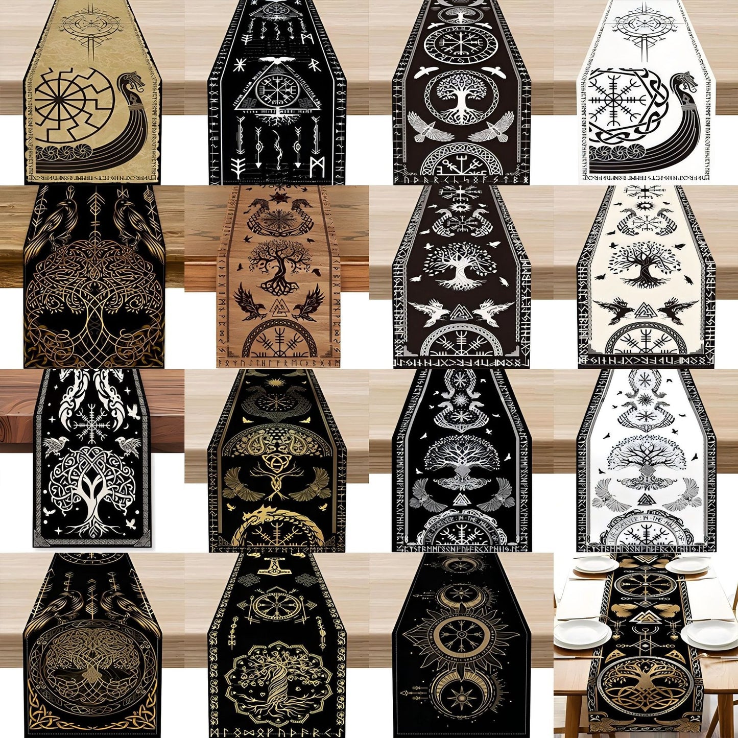 Runner tavola totem