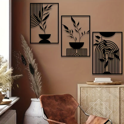Decorazione astratta in metallo