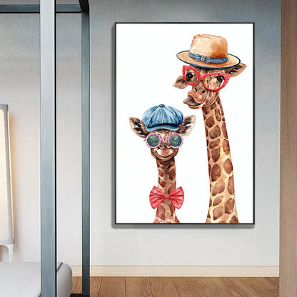 Tela Giraffe Acquerello