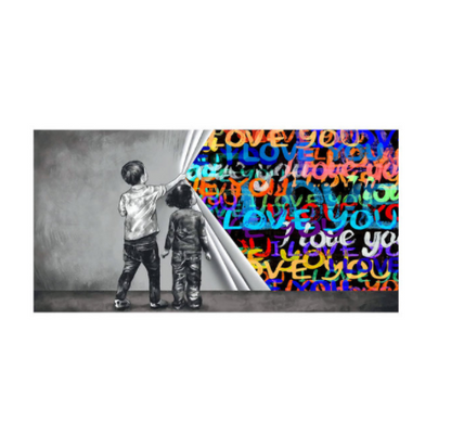 Quadro Graffiti Astratto