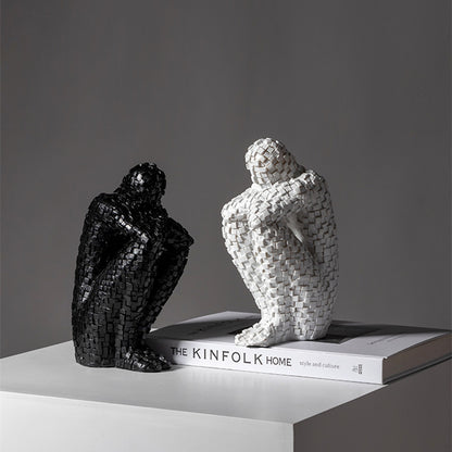 Decorazione Figura Astratta Nordico
