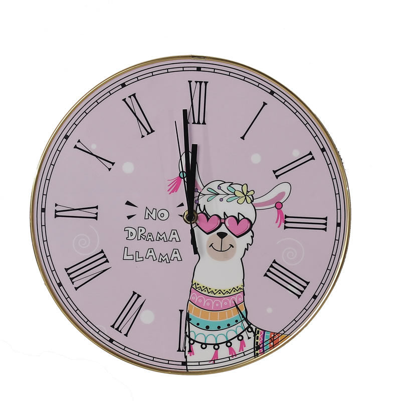 Orologio da parete Cervo fiori