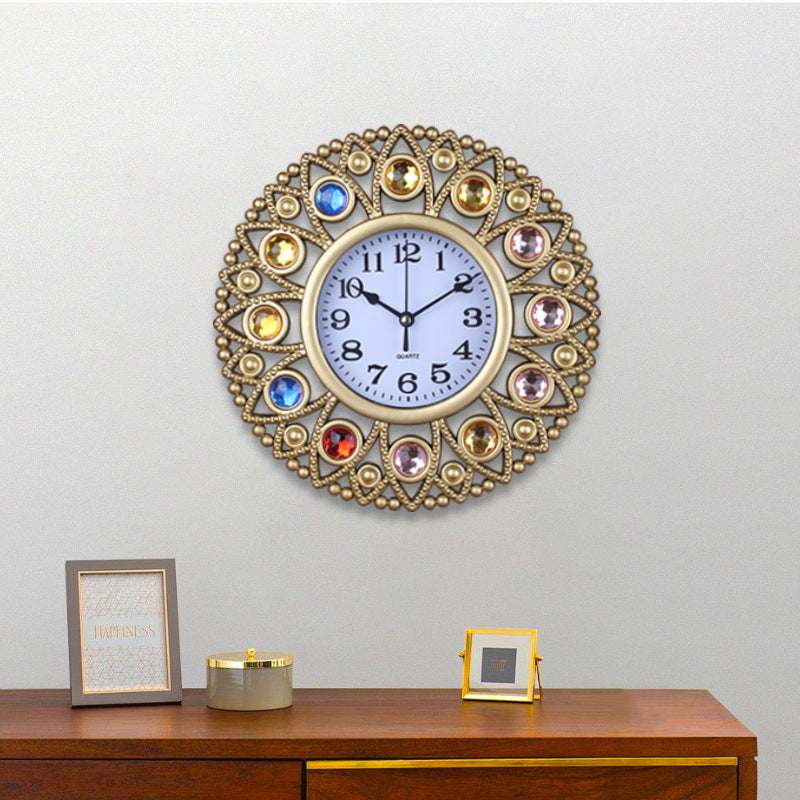 Orologio da parete Cristalli ornamentali