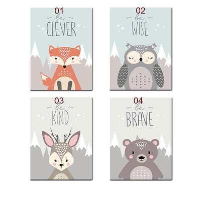 Quadro nordico animali