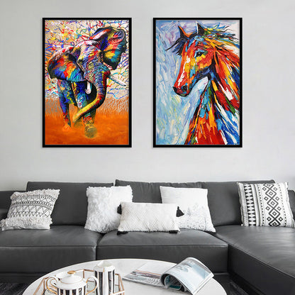 Quadro decorativo - tema elefante