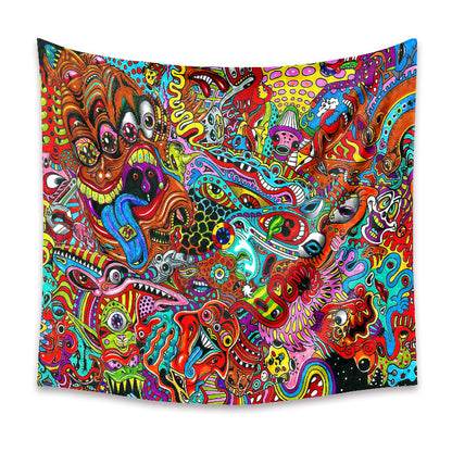 Tappezzeria stile hippie