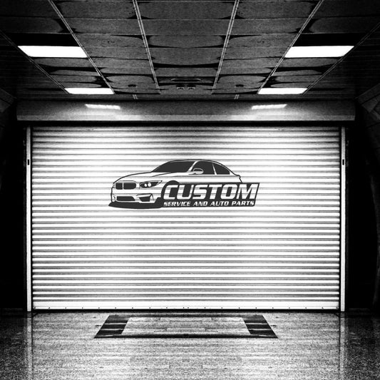 Poster Auto customizzata garage