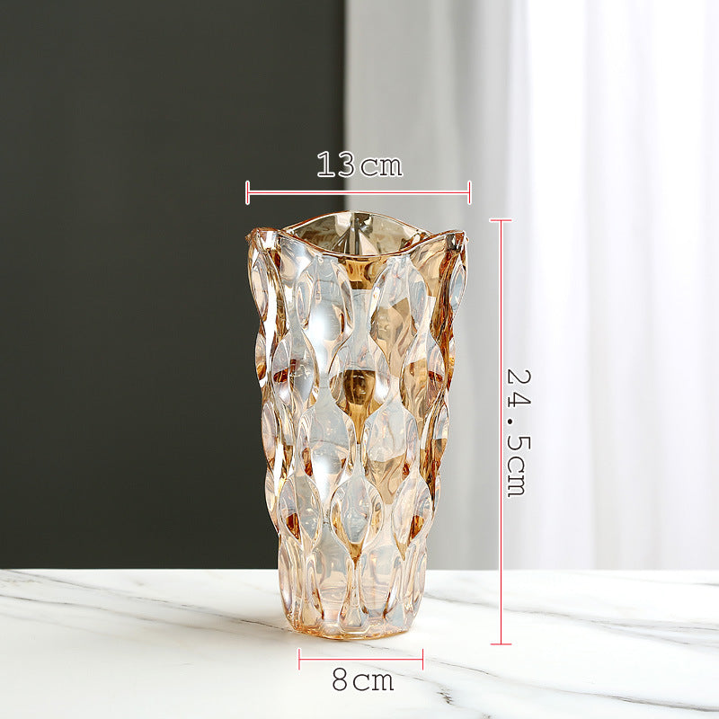 Vaso vetro decorativo