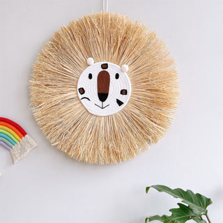 Decorazione rafia Nordic