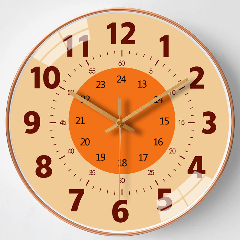 Orologio da parete Polpo marino colorato