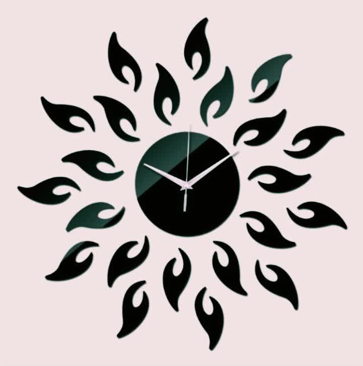 Orologio da parete Uccelli innamorati Love You
