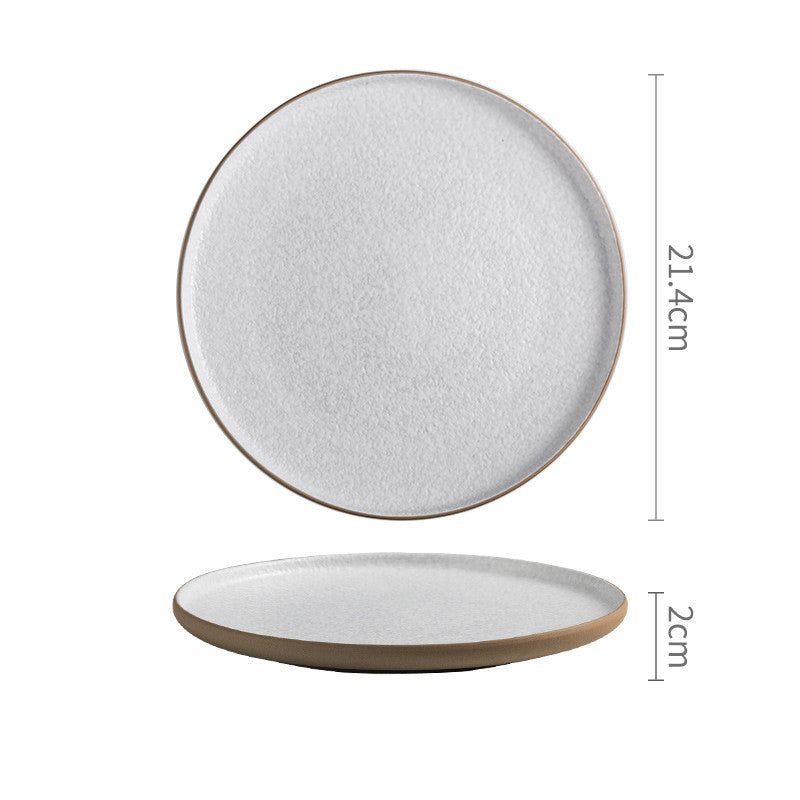 Piatto Ceramica Bianco