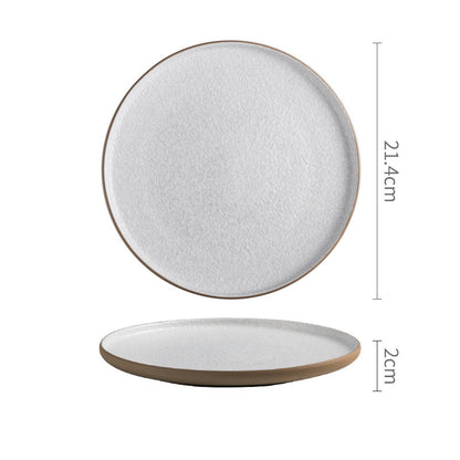 Piatto Ceramica Bianco